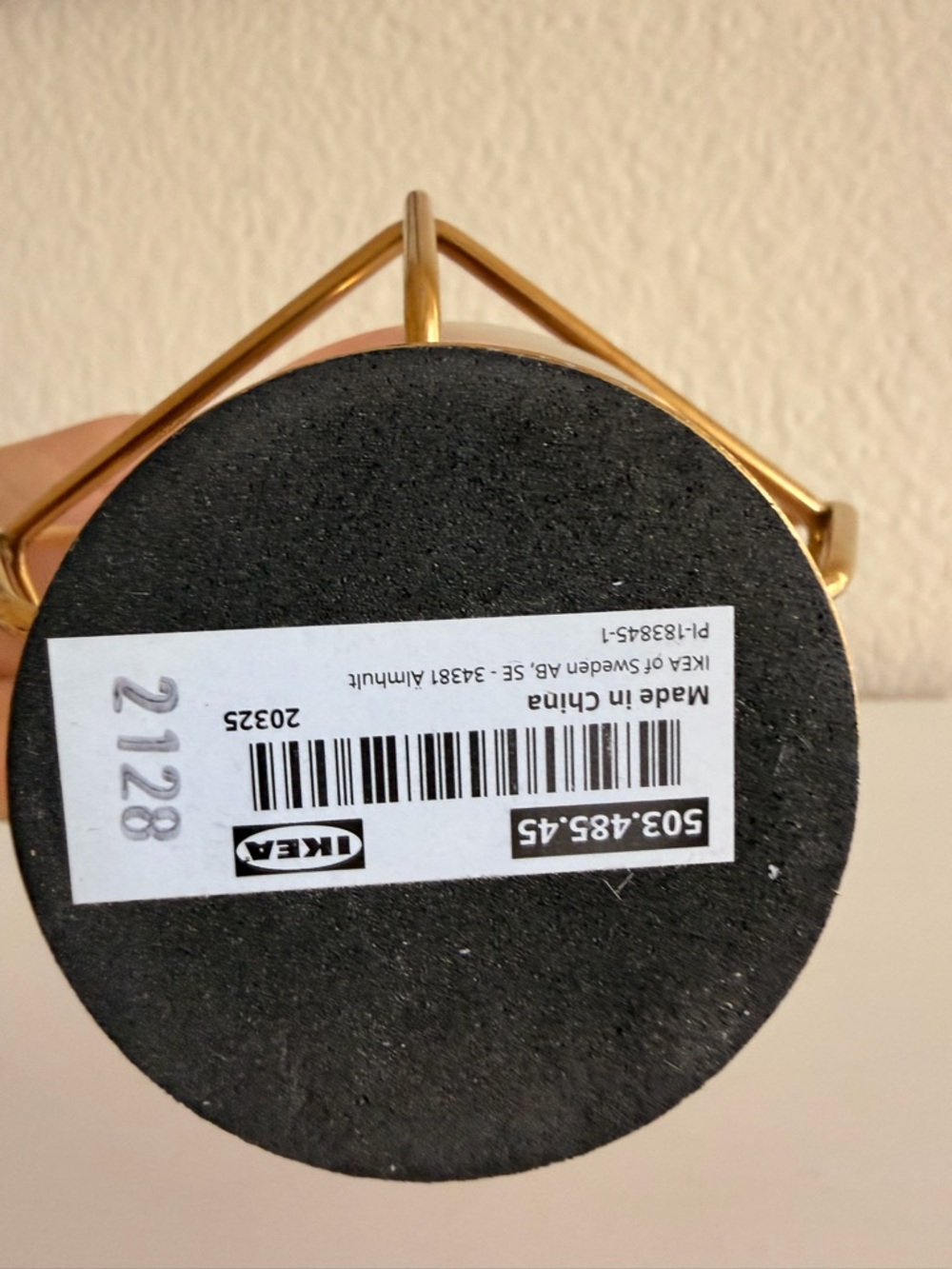 IKEA Gold Candle Holder - Picture 3 of 4